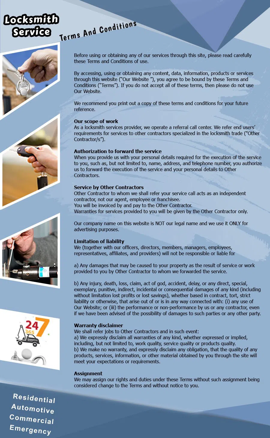 Neptune Locksmith Store Neptune, NJ 732-837-9260 - TermsAndCondition-12